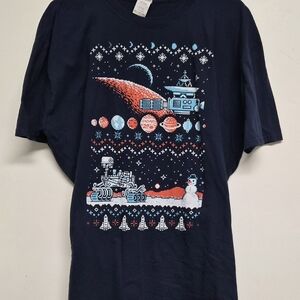 Lootcrate Ugly Christmas sweater-style graphic T-Shirt